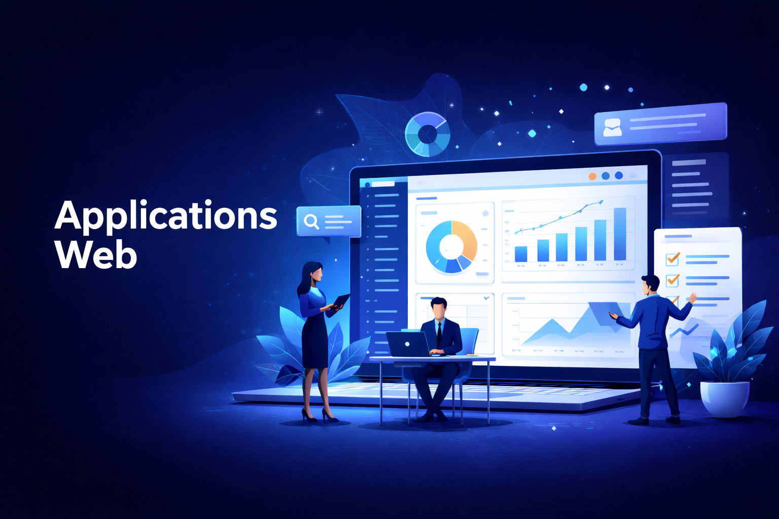 Exemple d'application web sur mesure