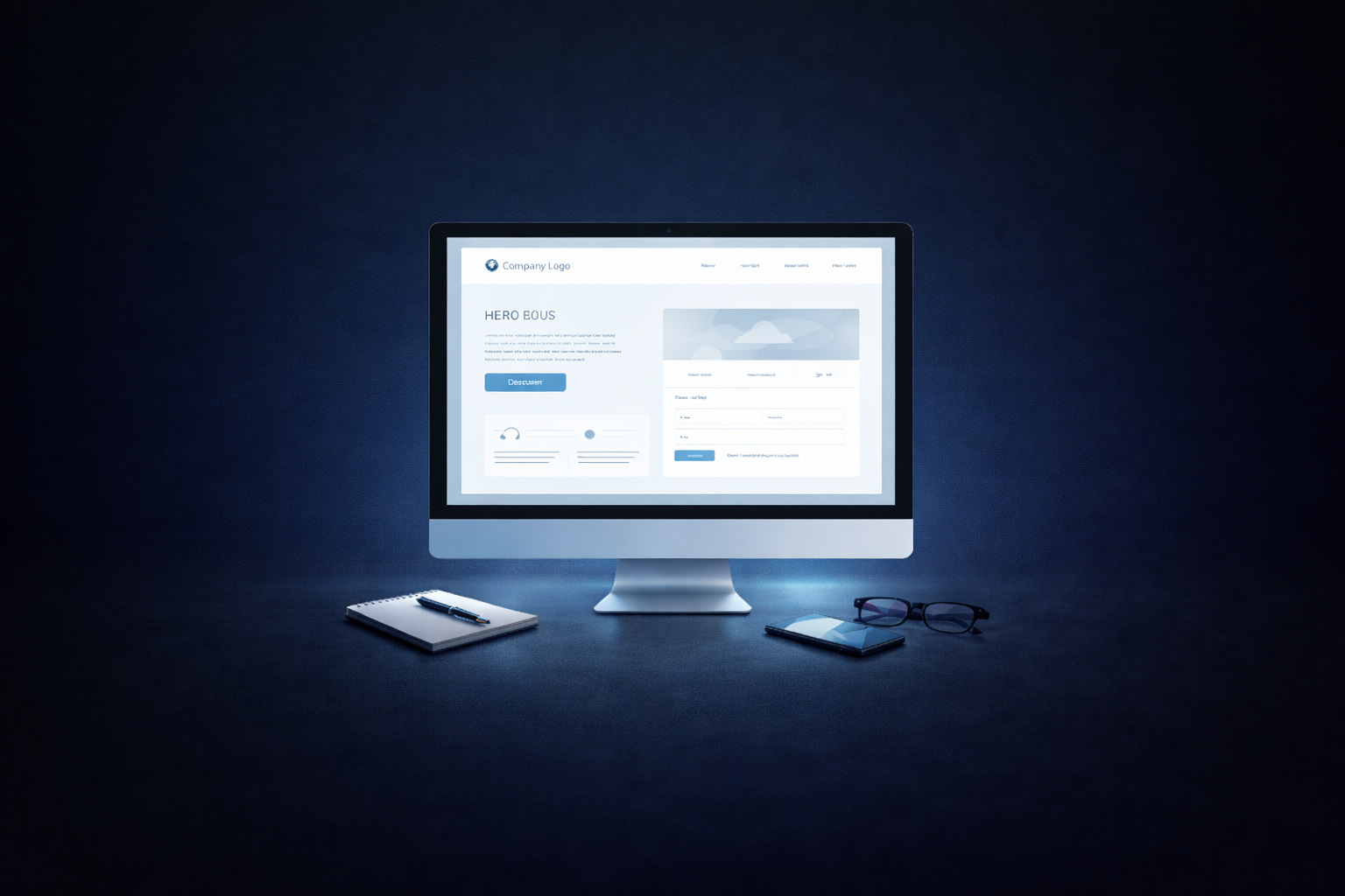 Exemple de site page unique